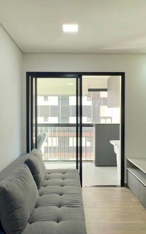 Studio para alugar com 35m², 1 quarto e 1 vaga