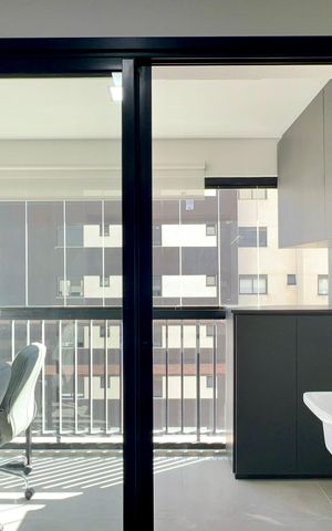 Studio para alugar com 35m², 1 quarto e 1 vaga