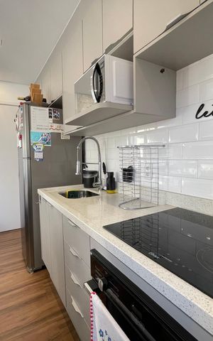 Apartamento à venda com 27m², 1 quarto e sem vaga Apartamento à venda com 27m², 1 quarto e sem vagaCozinha