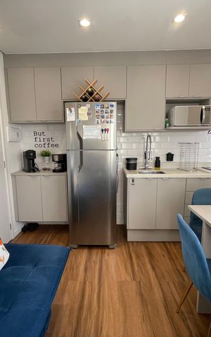 Apartamento à venda com 27m², 1 quarto e sem vaga Apartamento à venda com 27m², 1 quarto e sem vagaSala