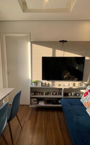 Apartamento à venda com 27m², 1 quarto e sem vaga Apartamento à venda com 27m², 1 quarto e sem vagaSala