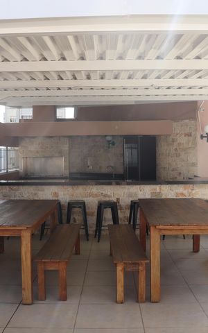 Studio à venda com 30m², 1 quarto e sem vagaTerraço - Churrasqueira