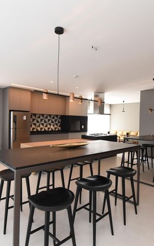 Apartamento à venda com 46m², 2 quartos e 1 vagaÁrea comum - Salão de festas