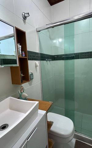 Apartamento para alugar com 140m², 2 quartos e 1 vagaBanheiro da Suíte