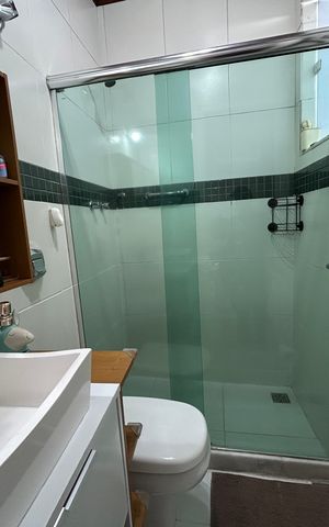 Apartamento para alugar com 140m², 2 quartos e 1 vagaBanheiro da Suíte