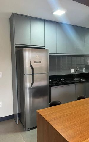 Studio à venda com 40m², 1 quarto e 1 vagaCozinha