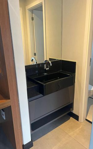 Studio à venda com 40m², 1 quarto e 1 vagaCozinha