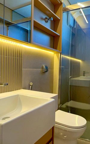 Apartamento para alugar com 80m², 2 quartos e 1 vagaBanheiro