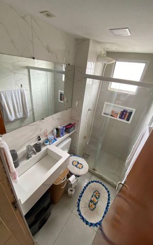 Apartamento para alugar com 50m², 2 quartos e 1 vaga Apartamento para alugar com 50m², 2 quartos e 1 vagaBanheiro