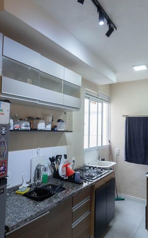 Apartamento à venda com 40m², 2 quartos e sem vaga Apartamento à venda com 40m², 2 quartos e sem vagaCozinha