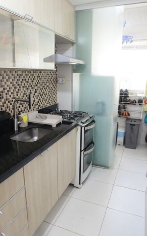 Apartamento à venda com 57m², 2 quartos e 1 vagaCozinha