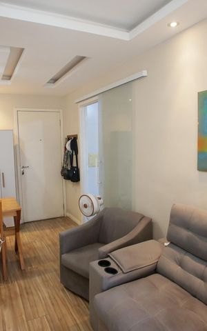 Apartamento à venda com 57m², 2 quartos e 1 vagaSala