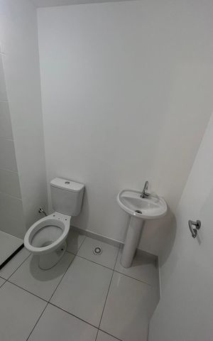 Apartamento para alugar com 27m², 1 quarto e sem vaga Apartamento para alugar com 27m², 1 quarto e sem vagaBanheiro