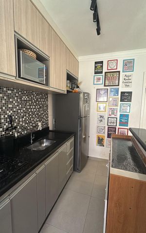 Apartamento à venda com 49m², 2 quartos e 1 vaga Apartamento à venda com 49m², 2 quartos e 1 vagaCozinha