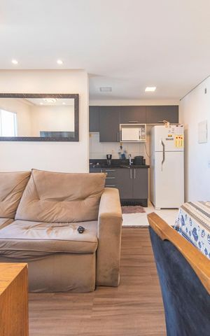 Apartamento à venda com 51m², 2 quartos e 1 vaga Apartamento à venda com 51m², 2 quartos e 1 vagaSala