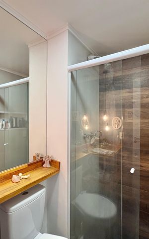 Apartamento à venda com 70m², 2 quartos e 1 vaga Apartamento à venda com 70m², 2 quartos e 1 vagaBanheiro