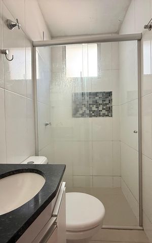 Apartamento à venda com 90m², 2 quartos e 1 vaga Apartamento à venda com 90m², 2 quartos e 1 vagaBanheiro