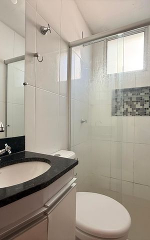 Apartamento à venda com 90m², 2 quartos e 1 vaga Apartamento à venda com 90m², 2 quartos e 1 vagaBanheiro