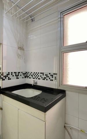 Apartamento à venda com 60m², 2 quartos e 1 vaga Apartamento à venda com 60m², 2 quartos e 1 vagaÁrea de Serviço