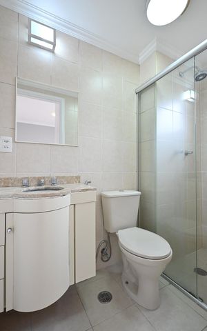 Apartamento para alugar com 52m², 2 quartos e 2 vagasBanheiro da Suíte 