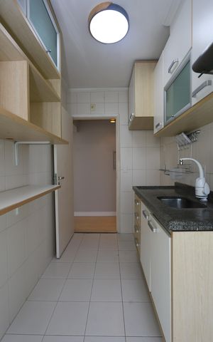 Apartamento para alugar com 52m², 2 quartos e 2 vagas Apartamento para alugar com 52m², 2 quartos e 2 vagascozinha