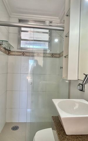 Apartamento à venda com 54m², 2 quartos e sem vaga Apartamento à venda com 54m², 2 quartos e sem vagaBanheiro do Quarto 1