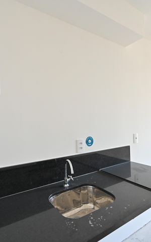 Studio à venda com 26m², 1 quarto e sem vagaCozinha