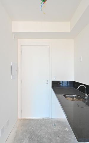 Studio à venda com 26m², 1 quarto e sem vagaCozinha
