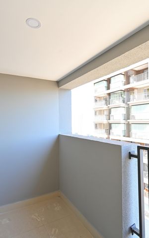Studio à venda com 26m², 1 quarto e sem vagaVaranda