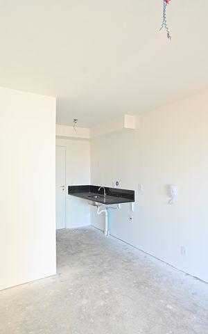 Studio à venda com 26m², 1 quarto e sem vagaSala/Quarto