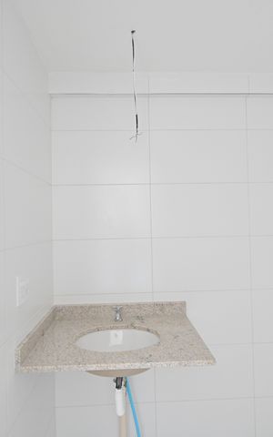 Studio à venda com 26m², 1 quarto e sem vagaBanheiro Social