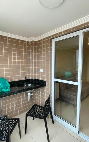 Apartamento para alugar com 53m², 2 quartos e 1 vaga Apartamento para alugar com 53m², 2 quartos e 1 vagaVaranda