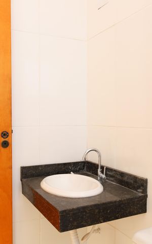 Casa de condomínio para alugar com 68m², 2 quartos e 2 vagasBanheiro 1 - Suíte 1