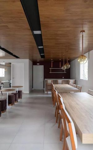 Apartamento para alugar com 45m², 2 quartos e sem vagaSalão de Festas