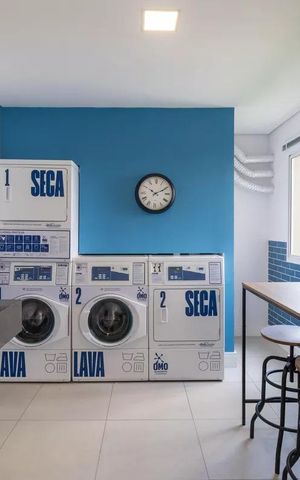Apartamento para alugar com 45m², 2 quartos e sem vagaLavanderia