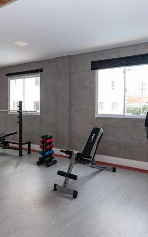 Apartamento para alugar com 45m², 2 quartos e sem vagaAcademia