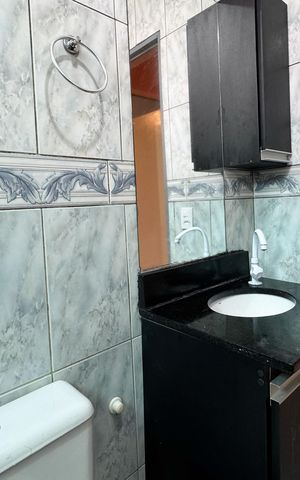 Apartamento à venda com 64m², 3 quartos e 1 vaga Apartamento à venda com 64m², 3 quartos e 1 vagaBanheiro Social