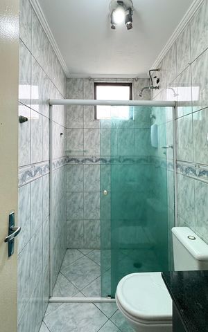Apartamento à venda com 64m², 3 quartos e 1 vaga Apartamento à venda com 64m², 3 quartos e 1 vagaBanheiro Social