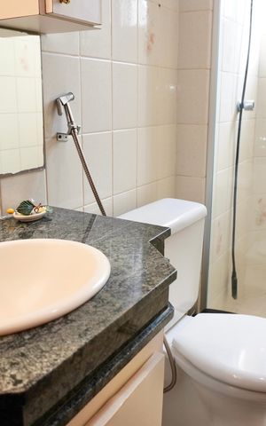 Apartamento à venda com 98m², 3 quartos e 2 vagas Apartamento à venda com 98m², 3 quartos e 2 vagasBanheiro Social