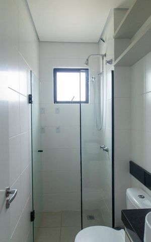 Apartamento à venda com 48m², 2 quartos e 2 vagas Apartamento à venda com 48m², 2 quartos e 2 vagasBanheiro Social