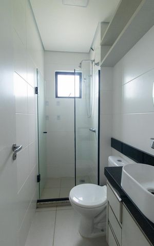 Apartamento à venda com 48m², 2 quartos e 2 vagas Apartamento à venda com 48m², 2 quartos e 2 vagasBanheiro Social