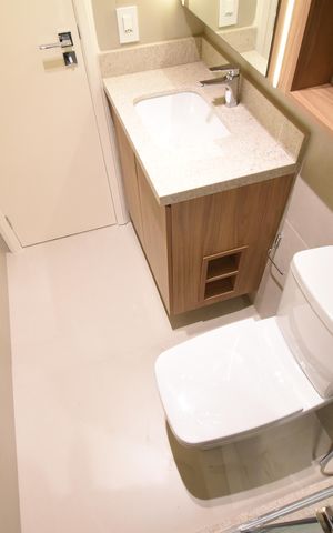 Apartamento à venda com 112m², 3 quartos e 2 vagasBanheiro da Suíte