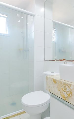 Apartamento à venda com 72m², 3 quartos e 1 vagaBanheiro da Suíte