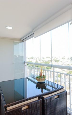 Apartamento à venda com 72m², 3 quartos e 1 vagaVaranda da Sala