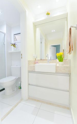 Apartamento à venda com 72m², 3 quartos e 1 vagaBanheiro Social