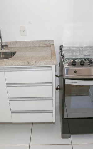 Apartamento para alugar com 36m², 1 quarto e 1 vaga Apartamento para alugar com 36m², 1 quarto e 1 vagaCozinha