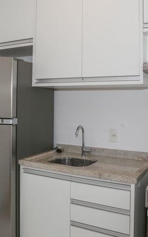 Apartamento para alugar com 36m², 1 quarto e 1 vaga Apartamento para alugar com 36m², 1 quarto e 1 vagaCozinha