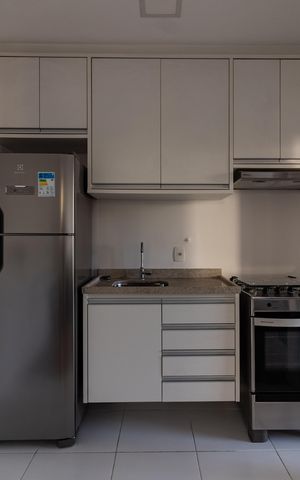 Apartamento para alugar com 36m², 1 quarto e 1 vaga Apartamento para alugar com 36m², 1 quarto e 1 vagaCozinha