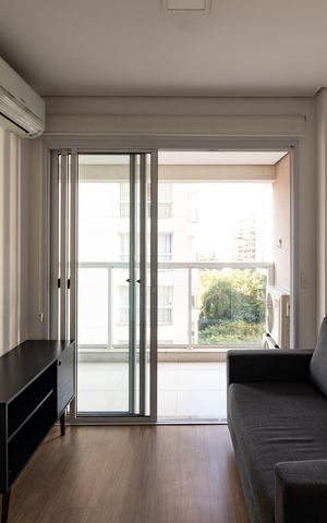 Apartamento para alugar com 36m², 1 quarto e 1 vaga Apartamento para alugar com 36m², 1 quarto e 1 vagaSala