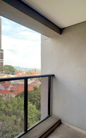 Studio à venda com 24m², 1 quarto e sem vagaVaranda